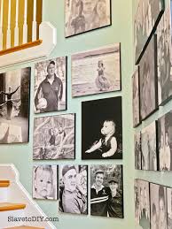 Black And White Canvas Family Photos Pin On Diy Design