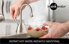 hot water tank in chrome