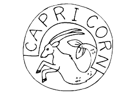 Ornate capricorn zodiac coloring page. Zodiac Coloring Pages Best Coloring Pages For Kids