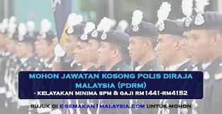 Bagi calon lepasan stpm/setaraf dan lepasan spm/setaraf. Permohonan Jawatan Kosong Polis Diraja Malaysia Pdrm