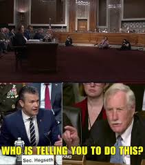 Pete Hegseth HUMILIATED by Sen. King Over "Erasing History" in Military  Base Flip-Flop, Every once in a while, a Senate hearing stops being  procedural and turns into something far more revealing. Not ...