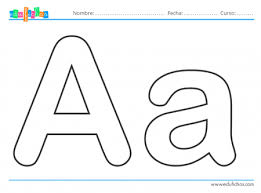 ¿necesitas plantillas con letras para imprimir? Letras Para Colorear Imprimir Fichas De Letras Coloreables Pdf
