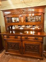 Solid wood rustic home furniture. Arts Crafts Sideboard Old Mill Antiques Centre