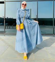 Hijab Fashion Muslim Women Hijab Fashion ملابس محجبات جيبات فساتين لبس كل يوم كاجوال عباية بناتي Fashion Fashion Dresses Style