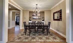 The chandelier light is compatible with dimmable bulbs. 10 Essentials You Need For A Craftsman Dining Room