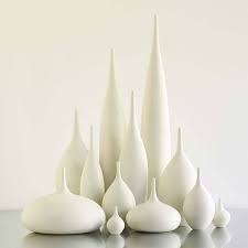 Vaso da esterno bianco in plastica 100 riciclabile h 77 cm arredo giardino moderno. Vasi Moderni Vasi