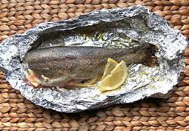 Easy 20 Minute Oven Baked Trout Recipe Trout Recipes Baked Trout Cooking Trout
