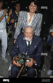 Anjelica Huston And John Huston 1986 Credit: Ralph DominguezMediaPunch  Stock Photo - Alamy