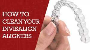 While you might wear them less compared to invisible braces, you will most likely have to wear them for the rest of your days. How To Clean Invisalign Aligner Orthodontics Tips Clean Invisalign Youtube
