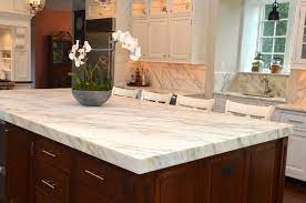 A beautiful way to update your kitchen is to combine a granite countertop with tumbled marble backsplash. Kitchen Tile Backsplash Ideas Designs Materials Colonial Marble Granite