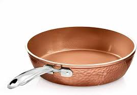 This store is currently not accepting online orders. Gotham Steel 12 Hammered Copper Titanium Ultra Nonstick Fry Pan With Lid Ebay