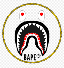 Download Correspondant Dechet Respectueux De La Nature Bape Shark Logo Echecs Alimentation Jai Ete Surpris