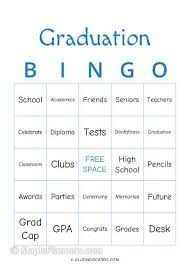 Choose from hundreds of templates, add photos and your own message. Graduation Bingo Printable Graduation Party Games