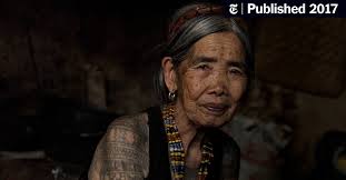 Traditionally, only men with special tattooing ancestry were allowed to learn the art. At 100 Or So She Keeps A Philippine Tattoo Tradition Alive The New York Times