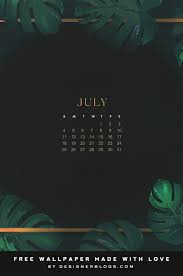 July 2021 desktop calendar wallpaper. Free July 2021 Wallpaper Instagram Quote Designer Blogs
