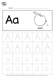 Letter tracing worksheets are the first thing to be used by english teachers introducing the alphabet to kids. Free Letter A Tracing Worksheets