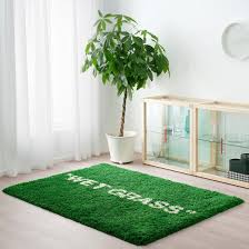 Markerad Rug High Pile Green Ikea Grass Rug Grass Carpet Ikea Rug