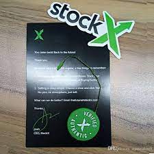 Stockx is an online marketplace and clothing reseller, primarily of sneakers. Grosshandel Qr Code Stock X Tag Stockx Aufkleber X Karte Verified X Authentische Grune Tag Fur Off Schuhe Manner Weiss Grosshandel Einzelhandel Von Ajsneaker5 2 08 Auf De Dhgate Com Dhgate