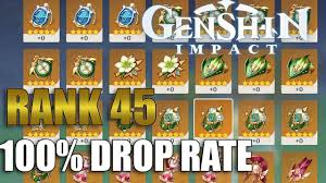 Rank 45 Domain 5 Star Artifact Drop Test Genshin Impact Youtube
