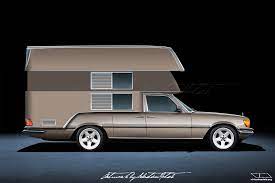 The marco polo is a premium camper van. Mercedes Benz W116 S Class 6 9 Luxury Camper Conversion Virtualmodels