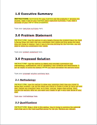 Business Proposal Template Free Business Proposal Template Writing A Business Proposal Business Proposal