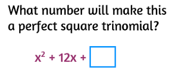 16 x2 í 56 x + 49 62/87,21 the first term is a perfect square. Completing The Square Kate S Math Lessons
