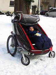 Fahrradanhanger Statt Kinderwagen Chariot Thule Im Dauertest