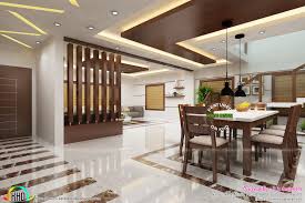 2017 Kitchen And Dining Trends In Kerala Interior Design Dining Room Kitchen Ceiling Design Living Room Ceiling