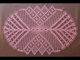 Tig Isi Orgu Oval Dantel Sehpa Ortusu Modelleri Crochet Youtube Tig Isi Semasi Tig Isleri Tig Isi Orguler