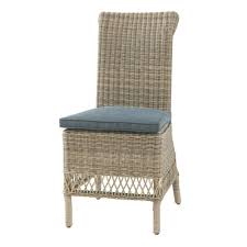Découvrez de nombreux autres coussins et galettes pleins de couleurs. Chaise De Jardin Coussin En Resine Tressee Et Tissu Grise St Raphael Maisons Du Monde