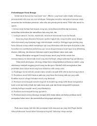 Perkembangan moral adalah bahagian terpenting dalam psikologi moral rest et al. Perkembangan Moral Remaja Docx Ary