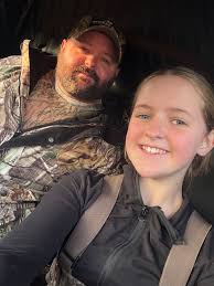 Look who wanted to sit in the tree stand tonight! No deer yet but already a  successful season!