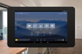Android icontrol plus screen 7. Loxone Control Panel Uniqhome Smart Home Automation Installation