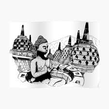 Meskipun penemuan ini hanya menyebutkan beberapa . Borobudur Posters Redbubble