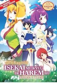 Isekai Meikyuu de Harem Wo (VOL.1 - 12 End) ~ All Region ~ Anime DVD ~ |  eBay