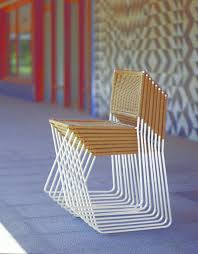 Ramon Bigas Metal And Wicker Stackable Chair Barcelonaindesign Com White Metal Chairs Outdoor Chairs Furniture