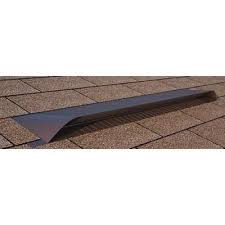 Active Ventilation 47 In X 3 In X 9 5 In Aluminum Off Ridge Roof Vent In Brown Powder Coat Uv 60 Br The Home Depot Ridge Roof Roof Vents Roof