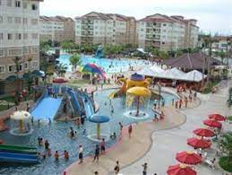 Unit ini adalah 'studio water park view' yang terletak berhadapan dengan kolam 'kids paradise' dan bersebelahan kolam terjun 'waterfall with spiral slides'. Studio Room Tiara Beach Resort Home Facebook