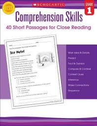 Reading comprehension for grade 1. Pdf Comprehension Skills Short Passages For Close Reading Grade 1 Ebook Free Blog