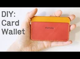 If you have multiple cards in your wallet, you can easily change the default card by following the steps below. Making Card Slot Diy Card Holder Card Wallet Tutorial Leather Craft Technique Youtube Card Wallet Pattern Leather Card Wallet Diy Card Wallet Tutorial