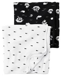 Build the best nursery for your baby using crib bedding sets from wayfair. Carter S Baby Boys Swaddle Blankets 2 Pk Ahoy Matey Walmart Com Walmart Com