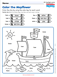 Kids who love flowers will enjoy filling colors in the in this pretty mandala. Bring The Mayflower To Life With This Color By Sight Word Printable From Scholastic News For First Gra Thanksgiving Lessons Sight Words Teaching Kindergarten