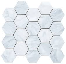See more ideas about hexagon tiles, hexagon, hexagonal mosaic. Carrara Italian Marble Hexagon Mosaic Tile 4 Inch Honed Bathroom Kitchen Backsplash Floor Tile Tiles Stone Tiles Ilsr Org