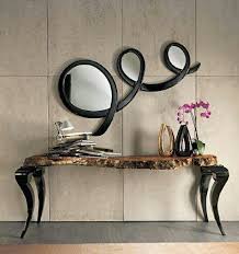 Different And Modern Foyer Table Espejos De Pared Decorativos Espejos De Piso Disenos De Espejos