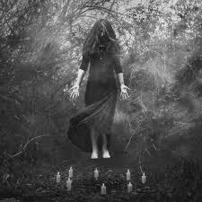 Solitary Witch In The Woods Witchcraft Pagan Wicca Magickal Circle Spell Craft Magick Candle Magic Dark Witch Dark Photography Witch Aesthetic