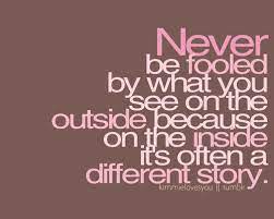 Check spelling or type a new query. Pretty Outside Ugly Inside Quotes Quotesgram
