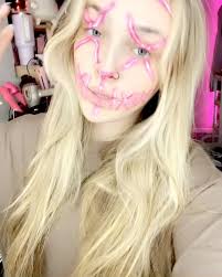 happy halloween 🌕🐺, #halloweenmakeup #makeupartist #thepurge  #happyhalloween🎃