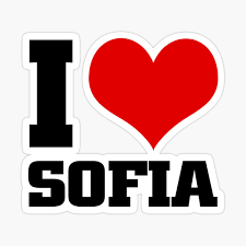 Keep calm and love sofia carson. I Love Sofia Poster By Thestarrysky Redbubble