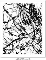 Scribbles Artwork Art Print From Freeart Com Abstract Art Prints Pop Art Wallpaper Free Art Prints
