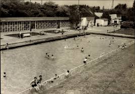 Carte Postale Schkopau Im Saalekreis Freibad Karl Akpool Fr